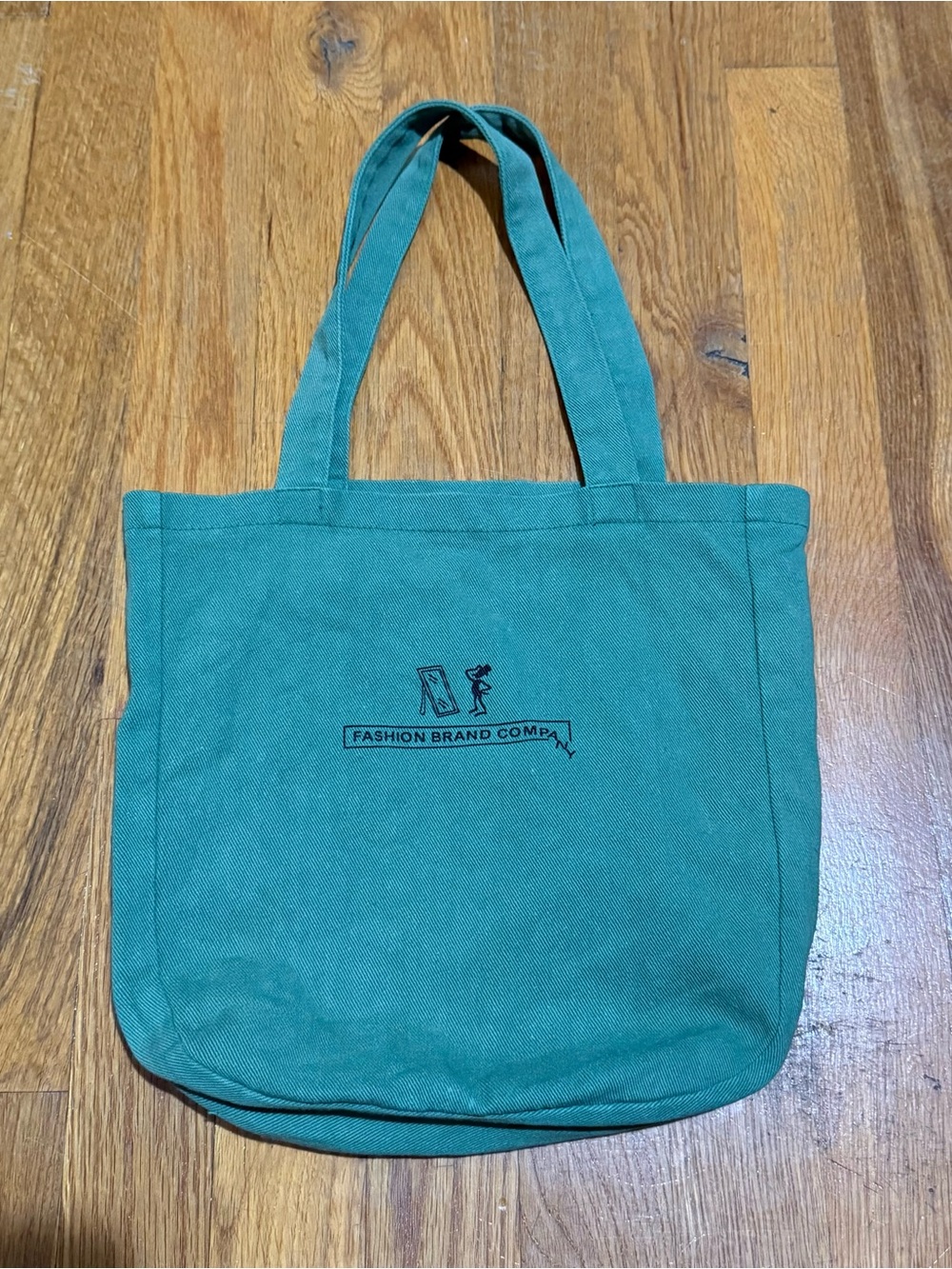 Fashion Brand Company Mini Canvas Tote Green